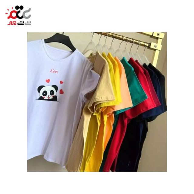تیشرت زنانه نخ پنبه کد 108
