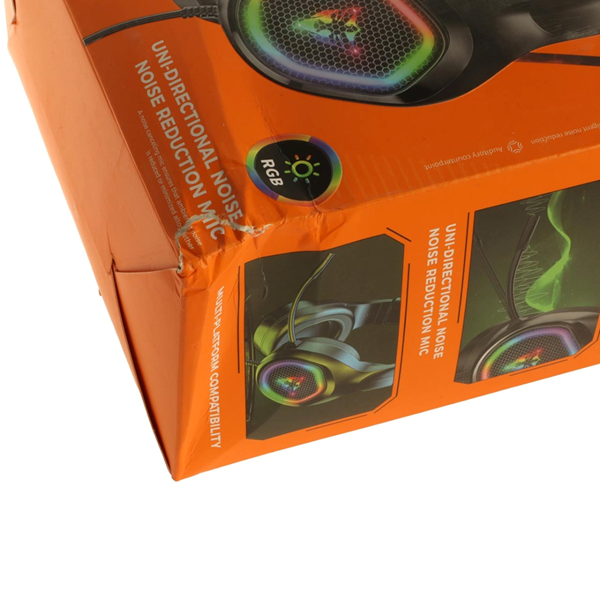 هدفون باسیم گیمینگ BUKU مدل BHS-005 - مشکی - MMS (پک ضعیف) (گارانتی شش ماهه YA)