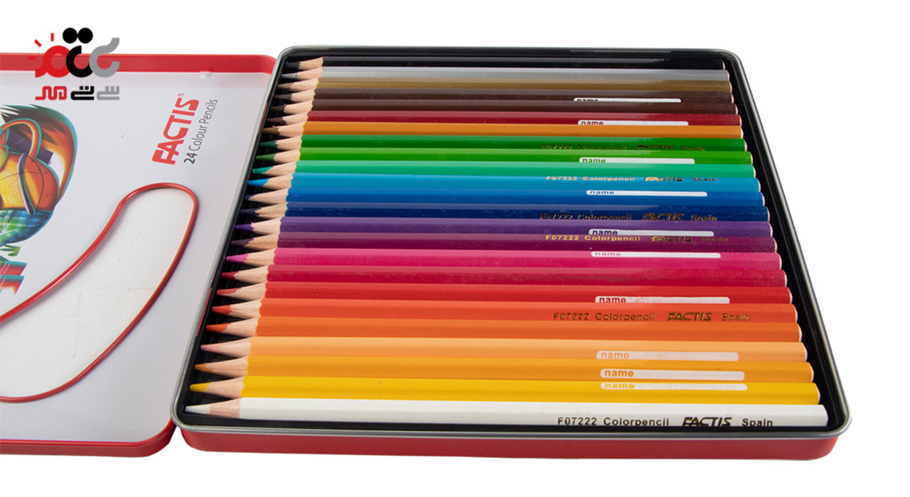 مداد رنگی فکتیس 24 عددی