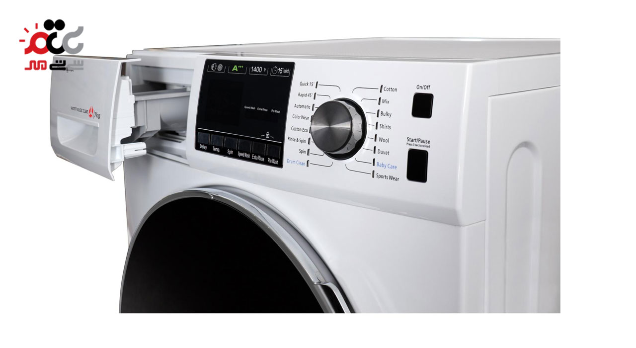 ماشین لباسشویی پاکشوما مدل TFU-74401ST ظرفیت 7 کیلو گرم