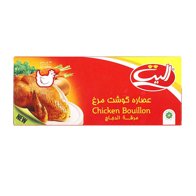 پودر عصاره گوشت مرغ الیت 12 عددی