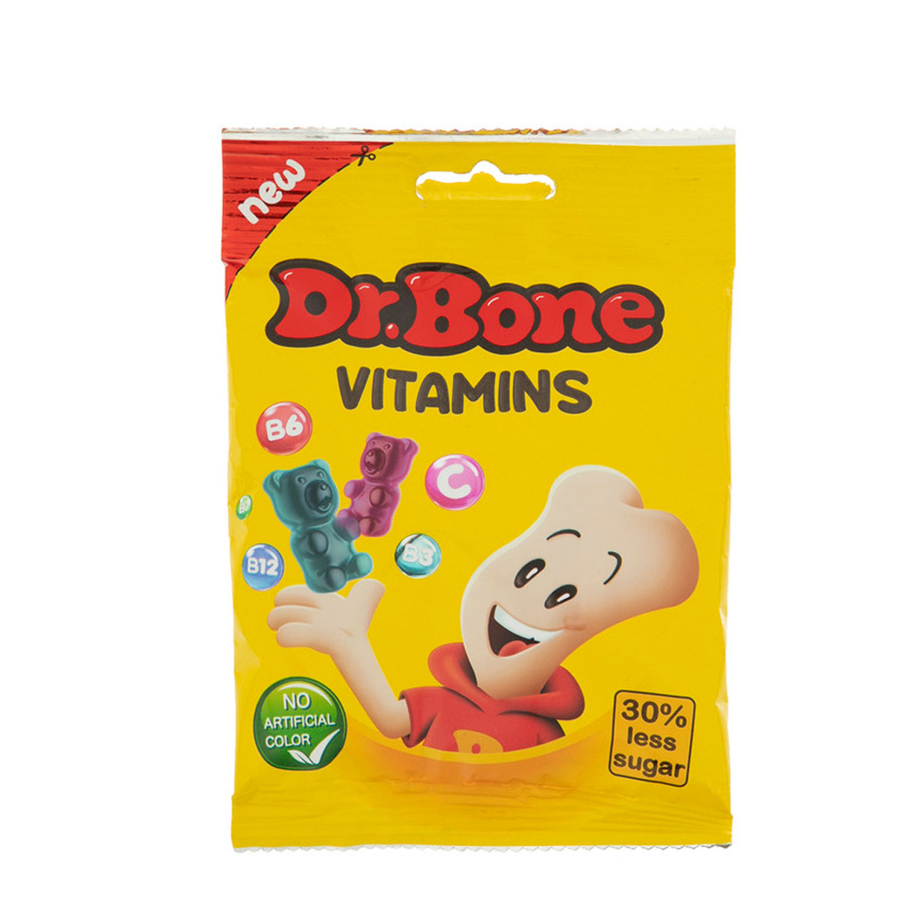 پاستیل میوه ای ویتامینه دکتر بن 50 گرمی