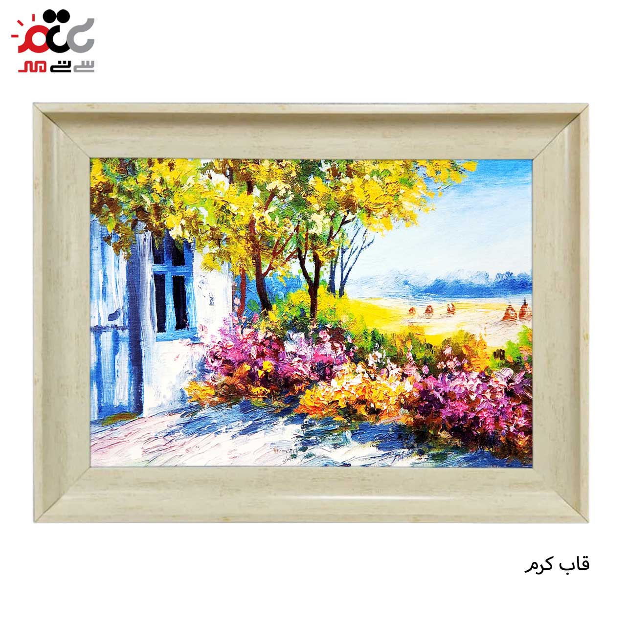 تابلو فرش طرح دار با قاب