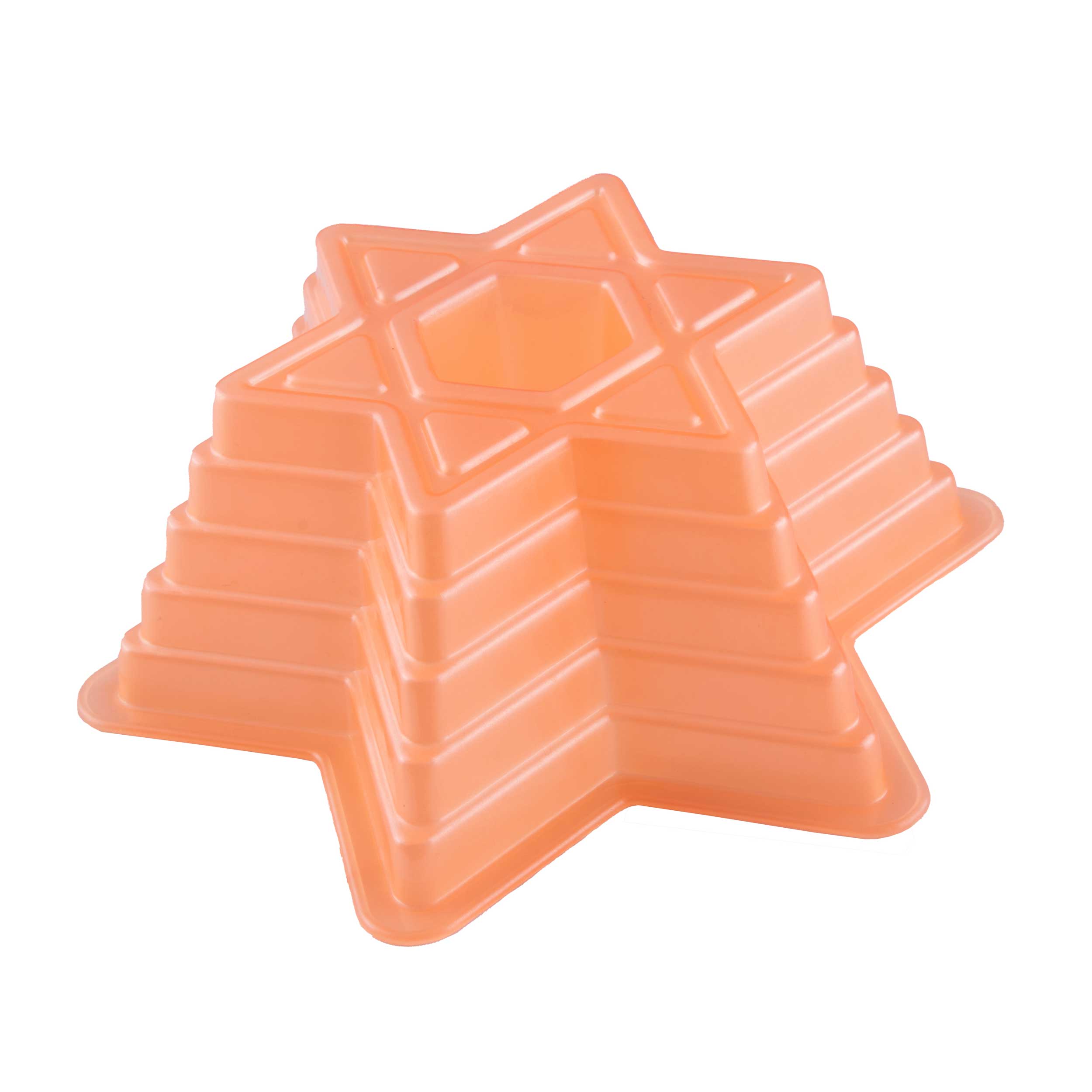 قالب ژله پلاستیکی طرح ستاره طبقاتی