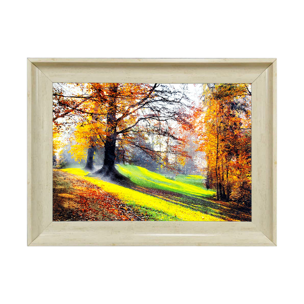 تابلو فرش چاپی طرح منظره کد 10040 سایز 50×35 سانتی متری