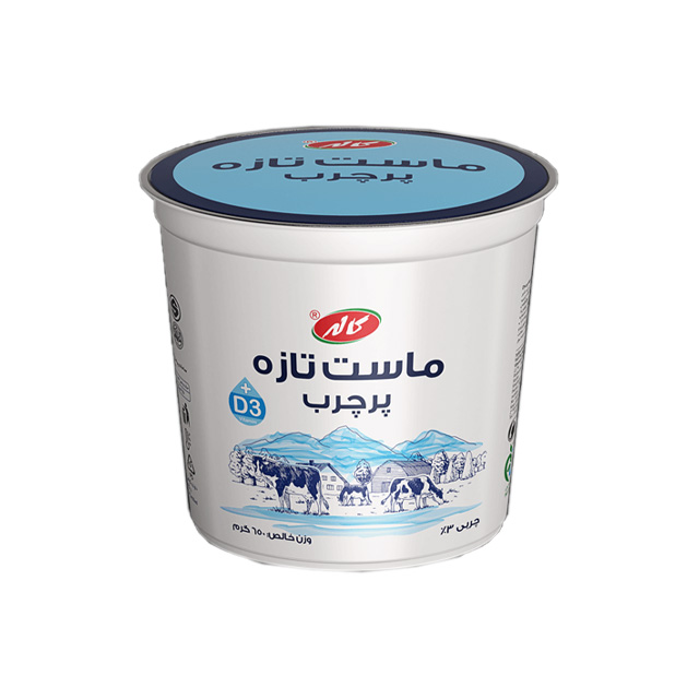 ماست پر چرب تازه کاله 650 گرمی