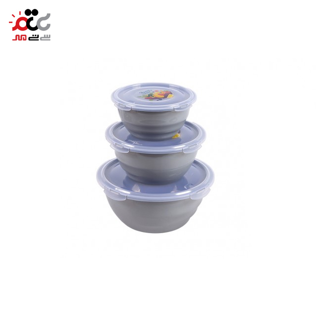 ست ظرف نگهدارنده ونوس مدل تابان 3 عددی