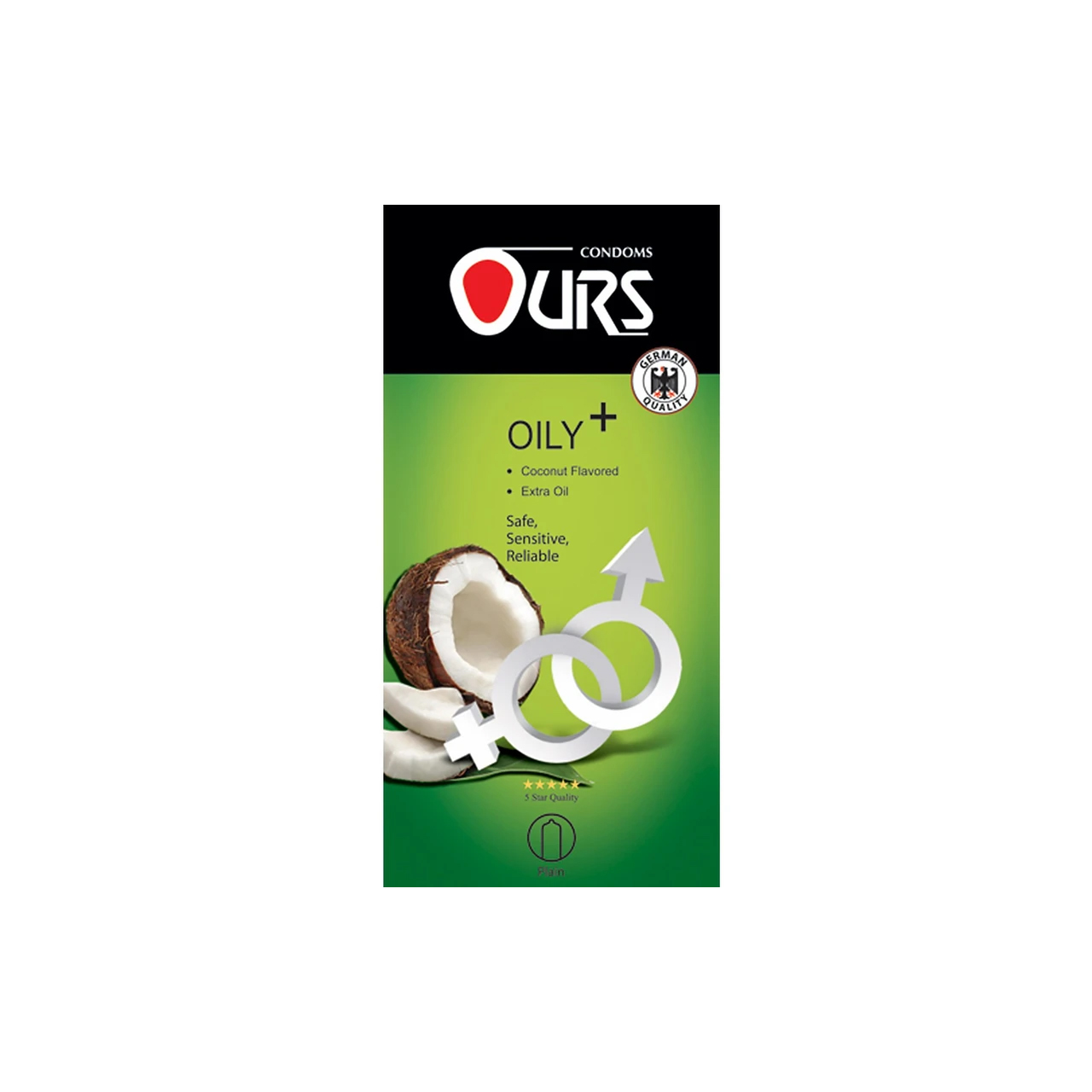 کاندوم اورز مدل Oily Plus بسته 12 عددی