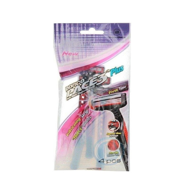 خودتراش 3 لبه مردانه دورکو 4 عددی