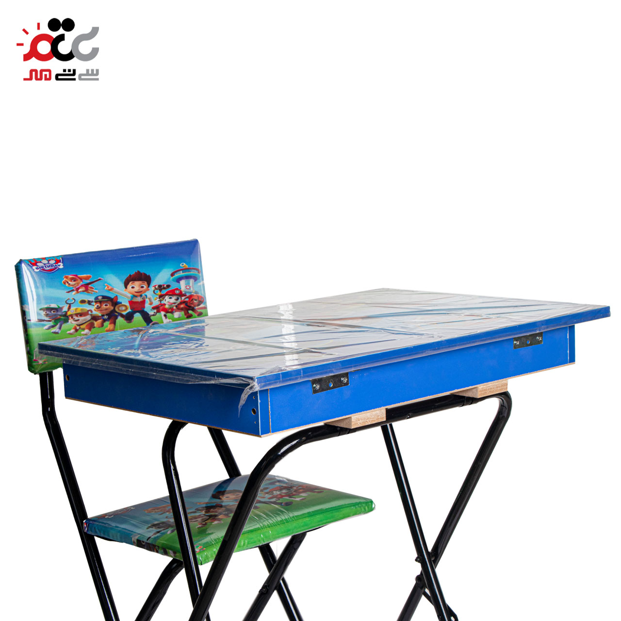 ست میز تحریر و صندلی مدل باکسدار تاشو