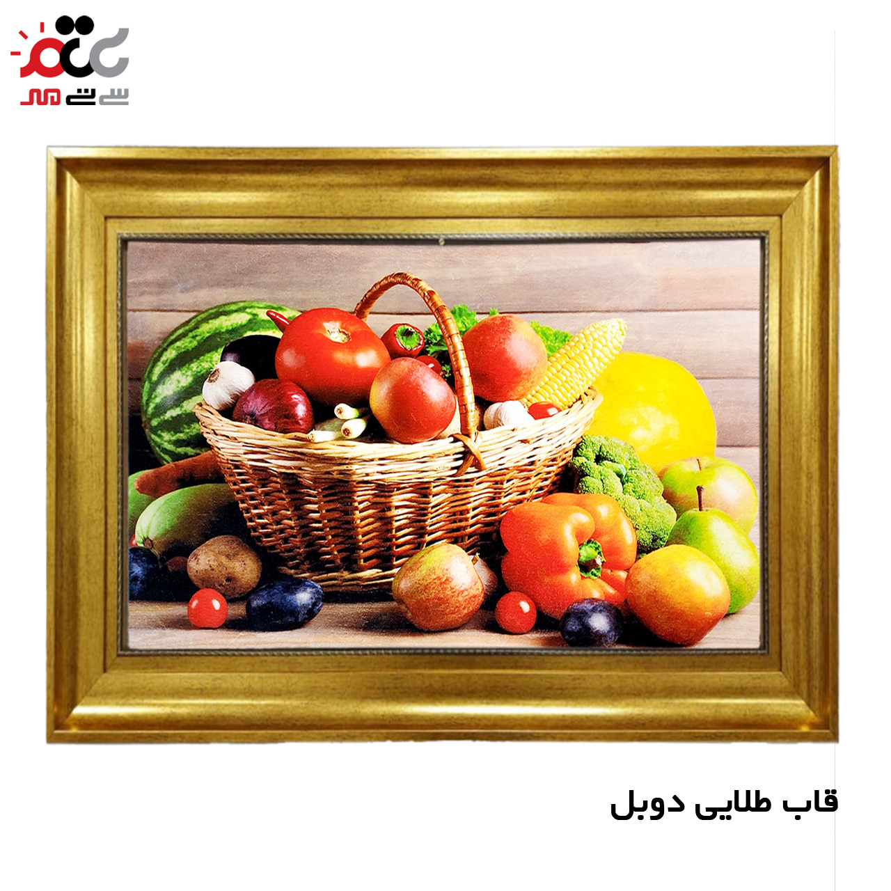 تابلو فرش چاپی طرح میوه کد 12034 سایز 70×50 سانتی متری