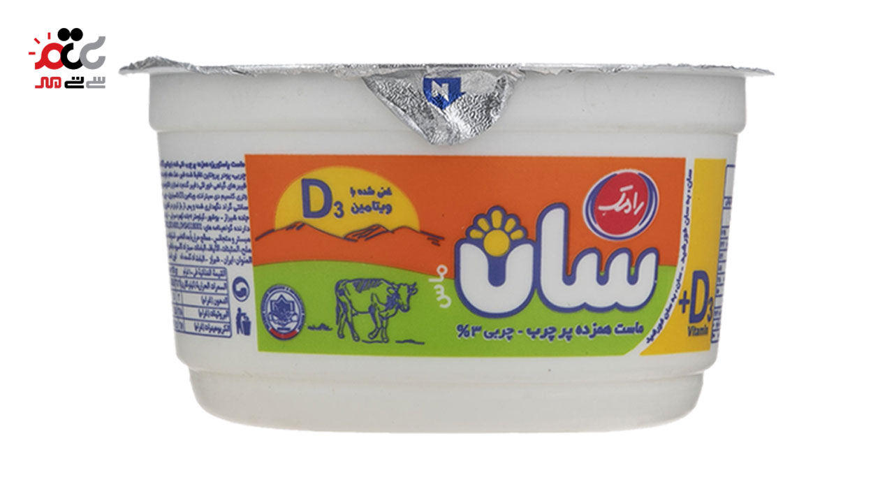ماست پر چرب سان رامک 400 گرمی