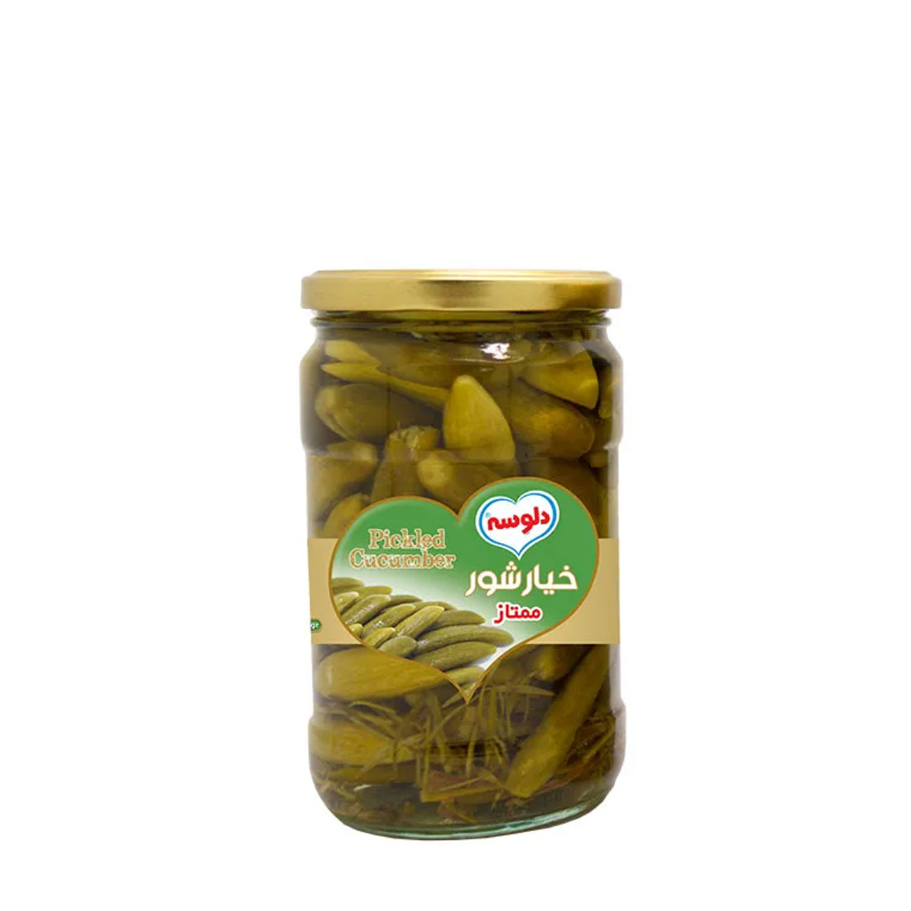 خیارشور ممتاز دلوسه 750 گرمی