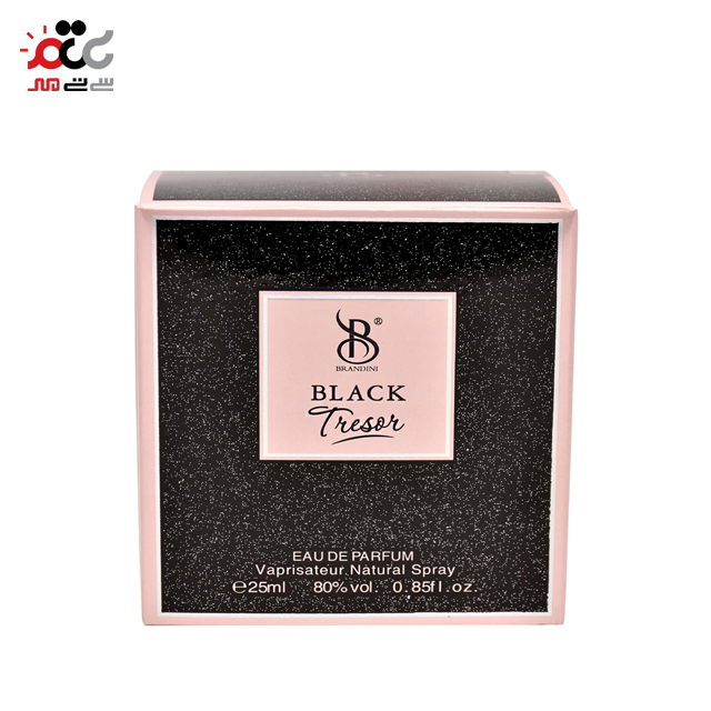 ادکلن زنانه برندینی مدل Tresor Black حجم 25 میلی لیتری