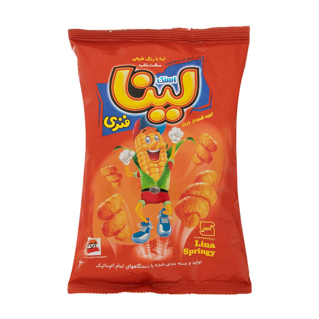 اسنک فنری لینا 45 گرمی