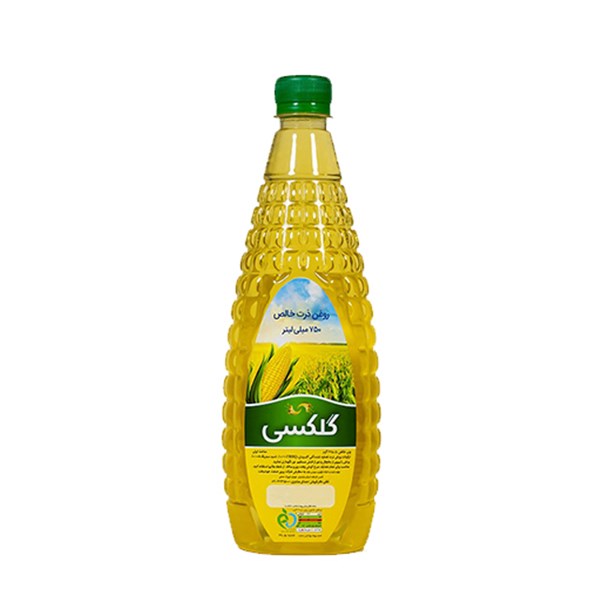 روغن ذرت خالص گلکسی 750 میلی لیتری