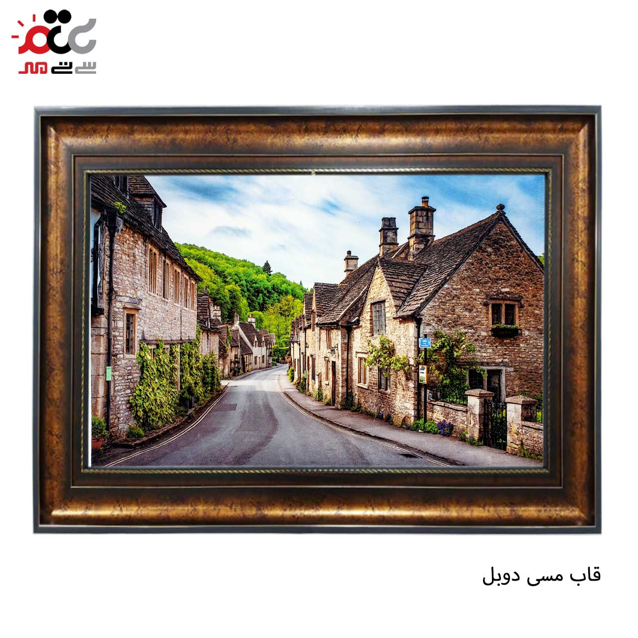 تابلو فرش طرح دار با قاب