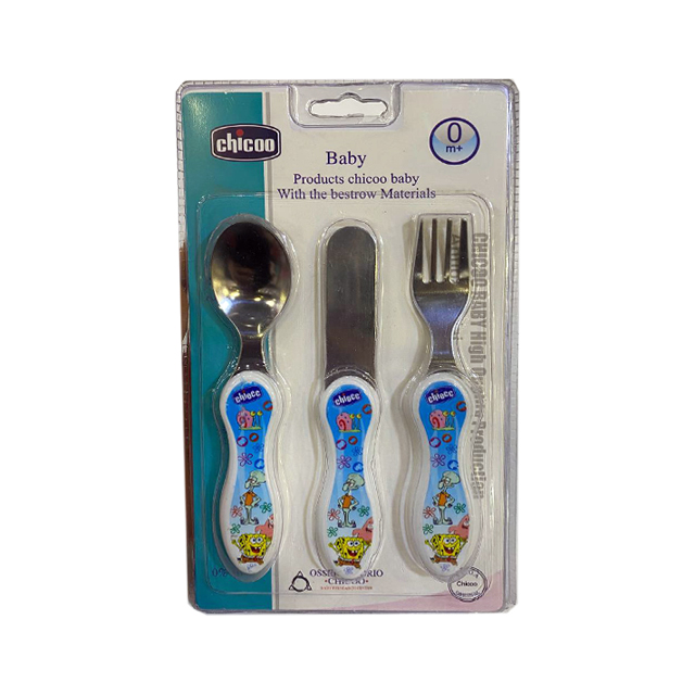 ست قاشق و چنگال و چاقو استیل چیکو