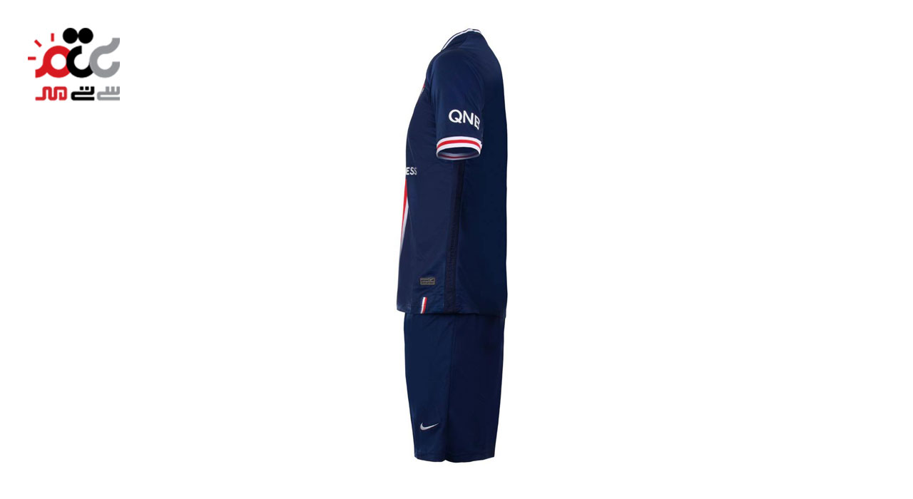 ست تی شرت و شلوارک ورزشی مردانه طرح پاریسن ژرمن مدل 2021