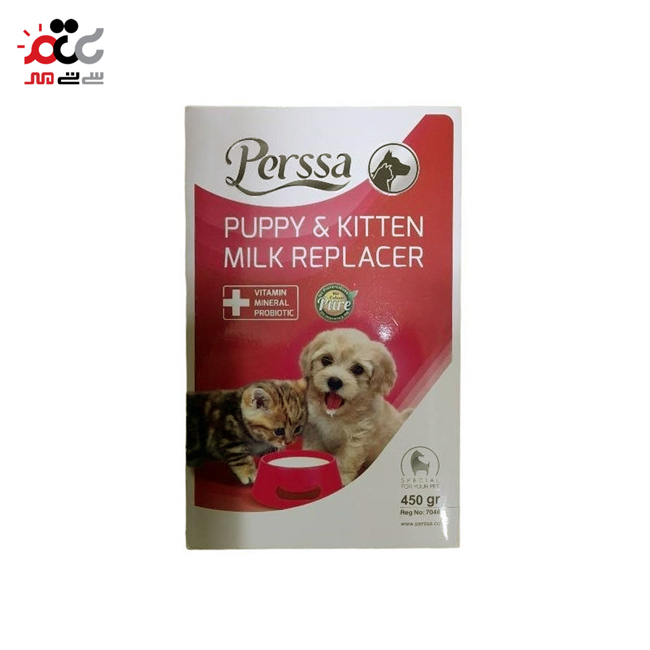  بهترین شیر خشک سگ پرسا مدل Puppy Milk وزن 450 گرمی