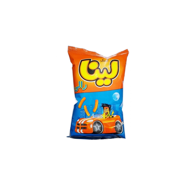 پفک رالی خانواده پنیری لینا 60 گرمی