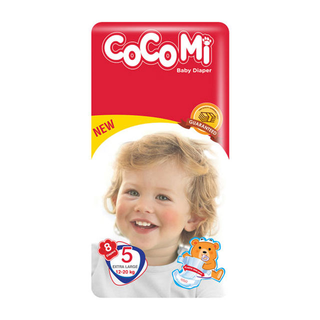 پوشک کودک کوکومی سایز 5 بسته 8 عددی