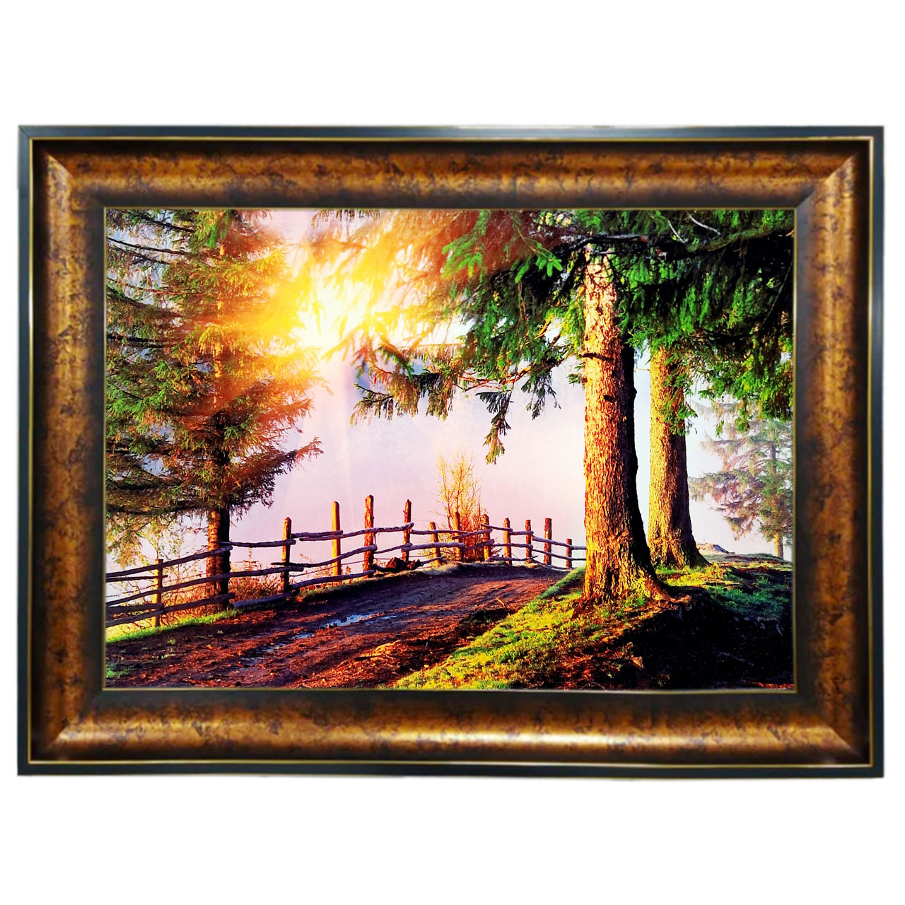 تابلو فرش با زیبا ترین قاب