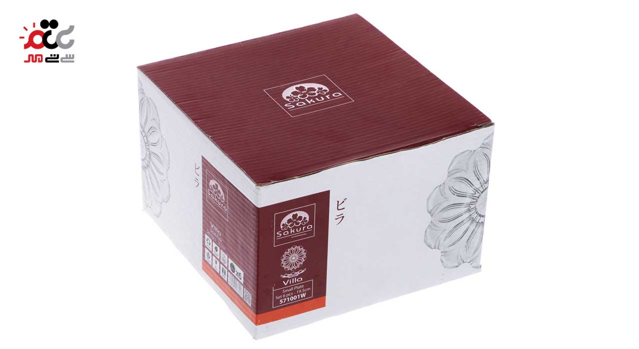  پیش دستی ساکورا سری ویلا مدل 571001W بسته 6 عددی 