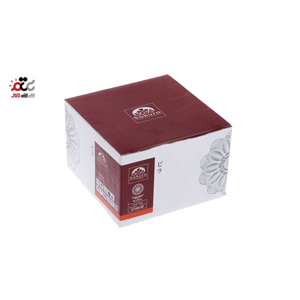  پیش دستی ساکورا سری ویلا مدل 571001W بسته 6 عددی 