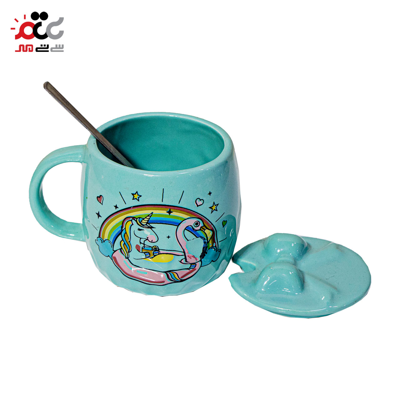 لیوان سرامیکی طرح پاپیون