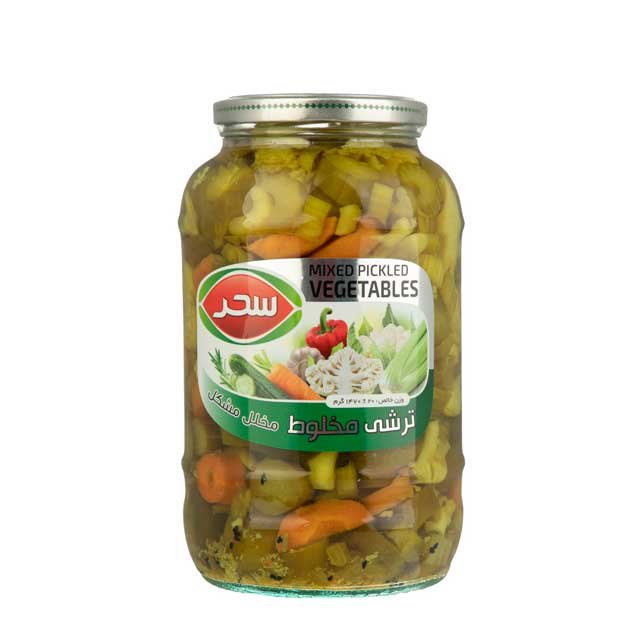 ترشی مخلوط سحر 1470 گرمی