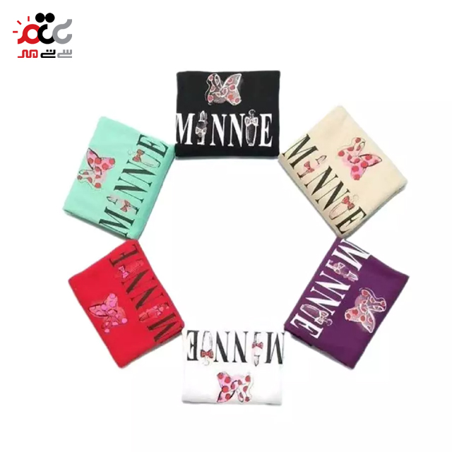 تیشرت زنانه نخ پنبه سایز بزرگ کد ۱۱۸