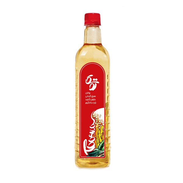 روغن مایع سرخ کردنی کنجد و ذرت توسکا بدون پالم ‌810 گرمی
