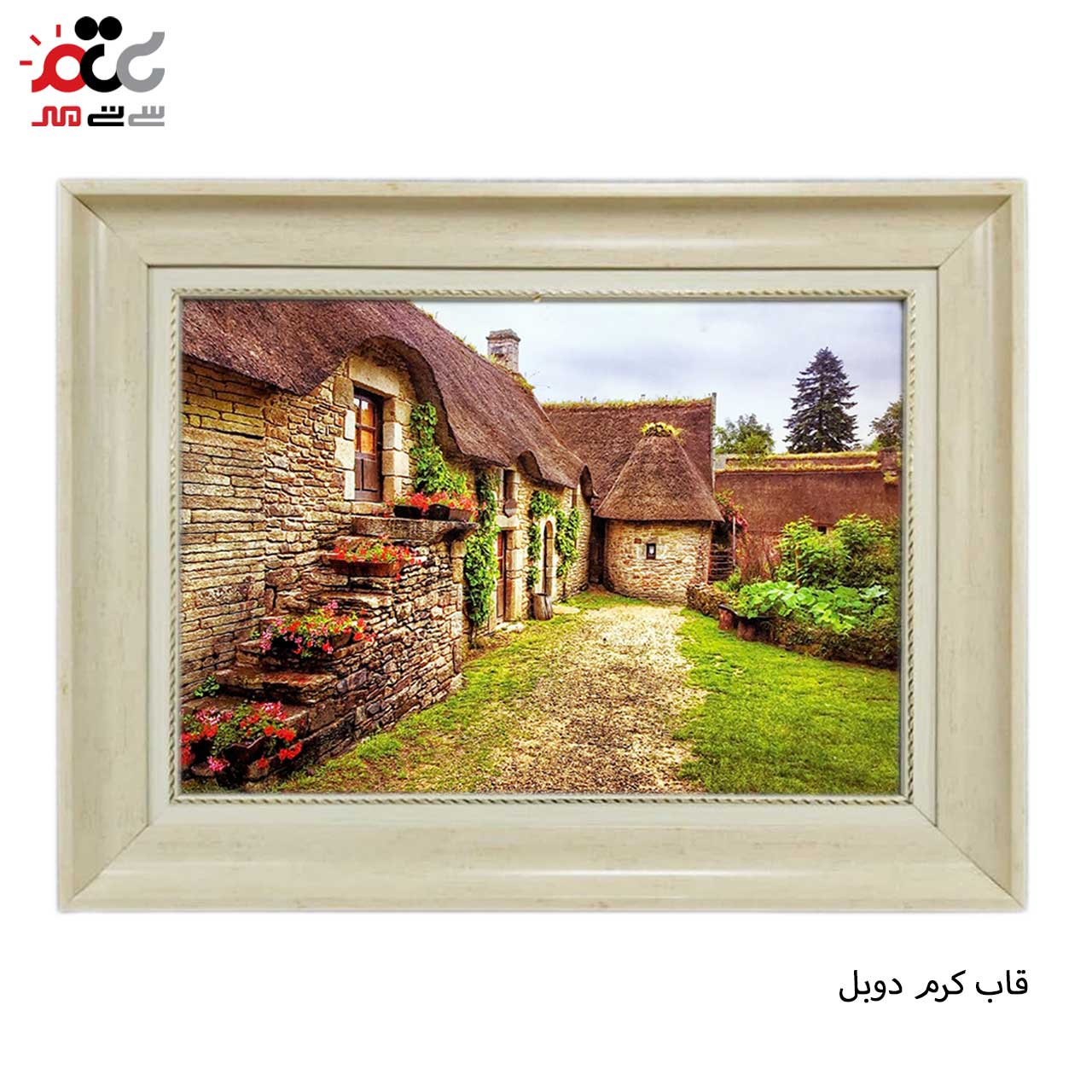 تابلو فرش طرح دار با قاب