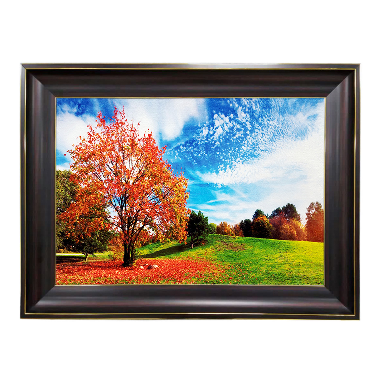 تابلو فرش چاپی طرح منظره کد 10036 سایز 60×40 سانتی متری