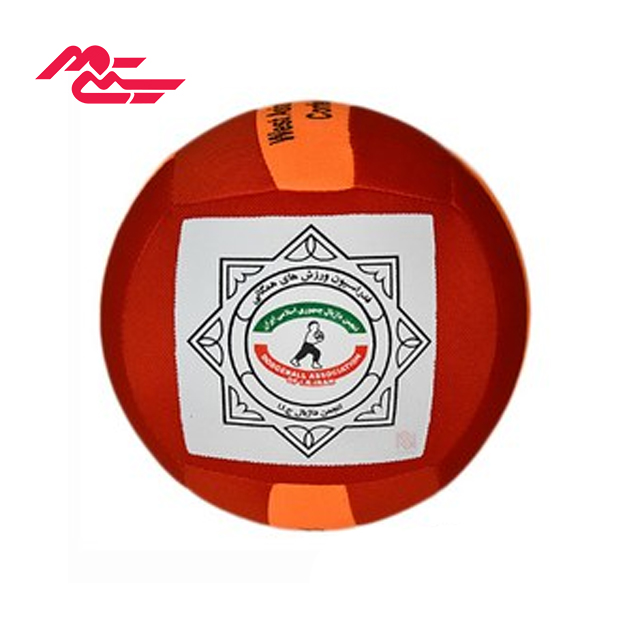 توپ داژبال وسطی قرمز سایز متوسط