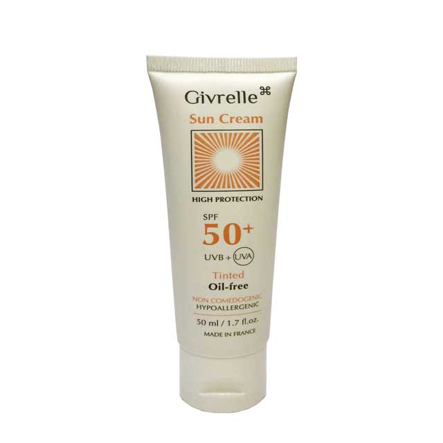کرم ضد آفتاب رنگی ژیورل مدل HYPOALLERGENIC حجم 50 میلی لیتری