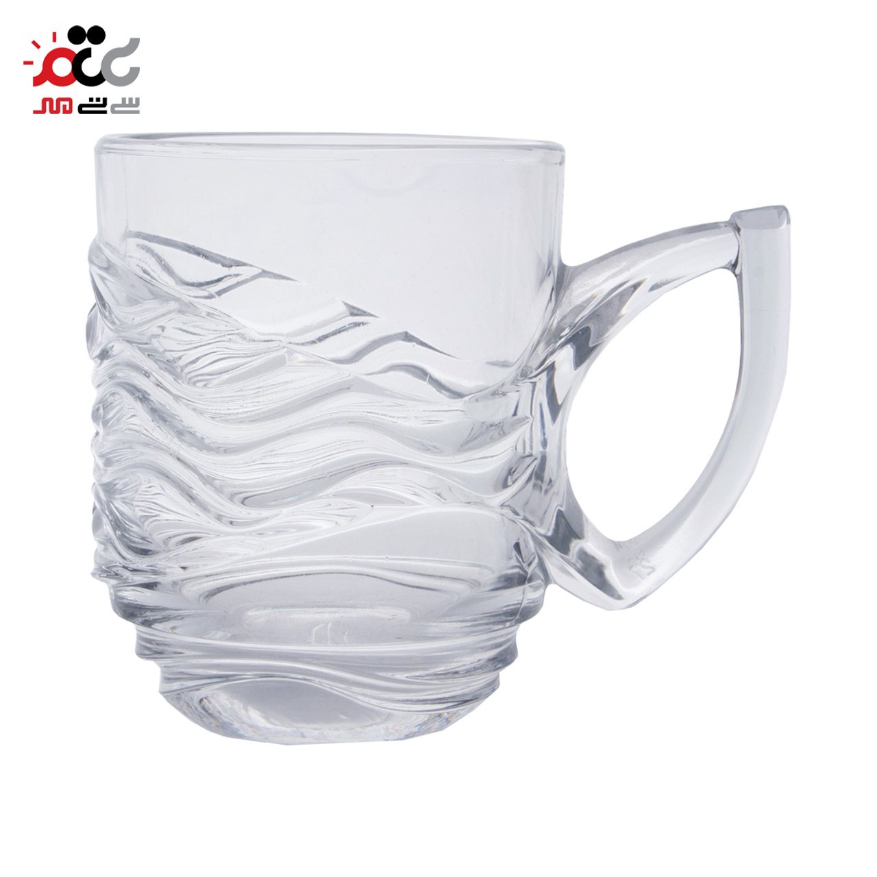 فنجان شیشه ای مدل تیفانی بسته 6 عددی