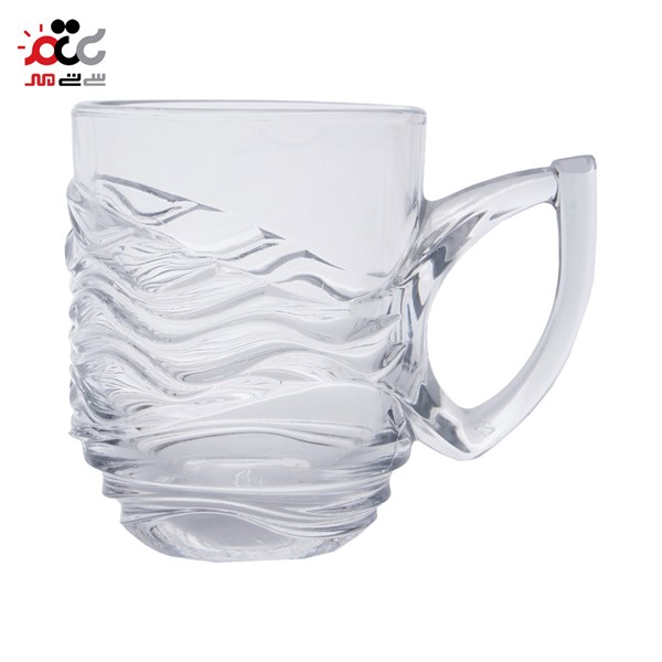 فنجان شیشه ای مدل تیفانی بسته 6 عددی