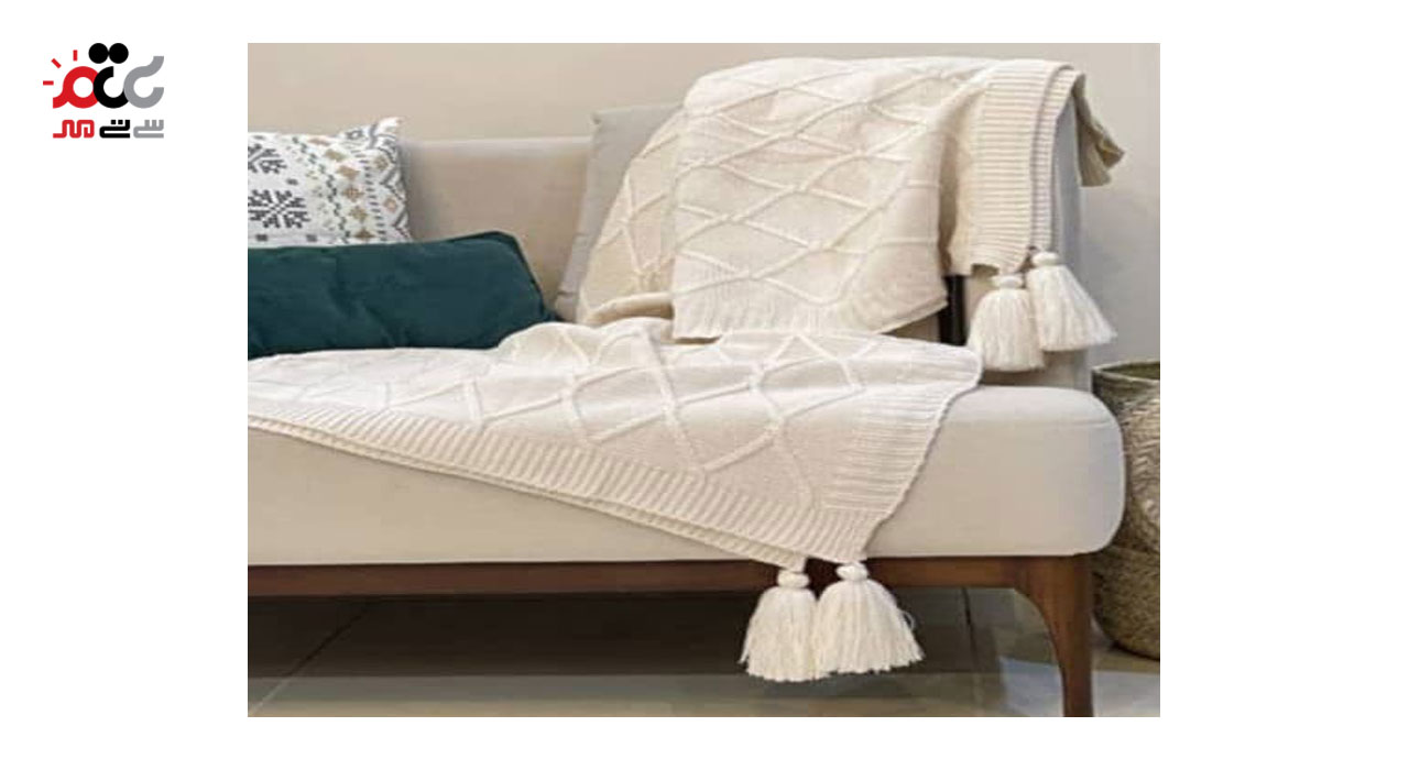 شال مبل بافت ماشینی سایز 130×180سانتی متری 