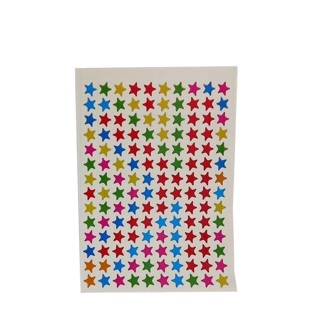برچسب رنگی مدل ستاره ریز  10 برگ کد 67