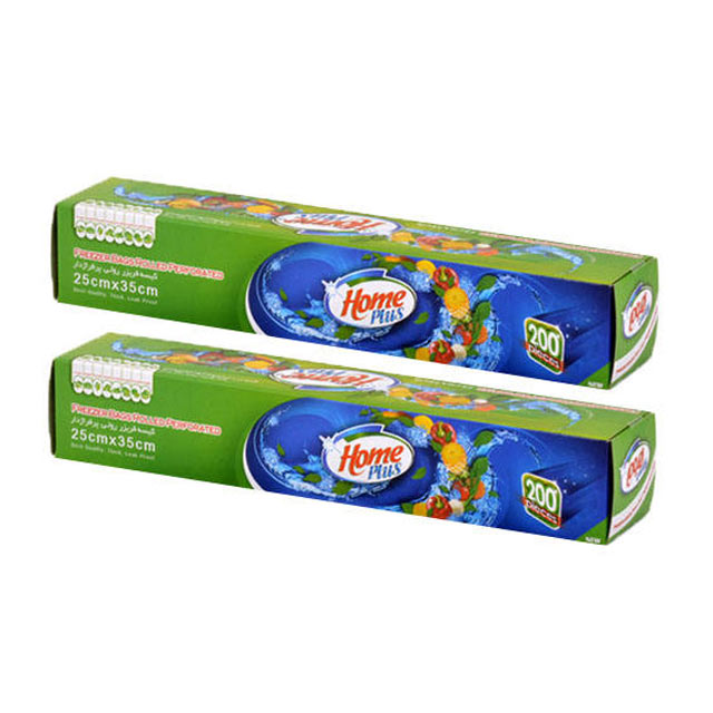  کیسه فریزر رولی 2 بسته 200 عددی 