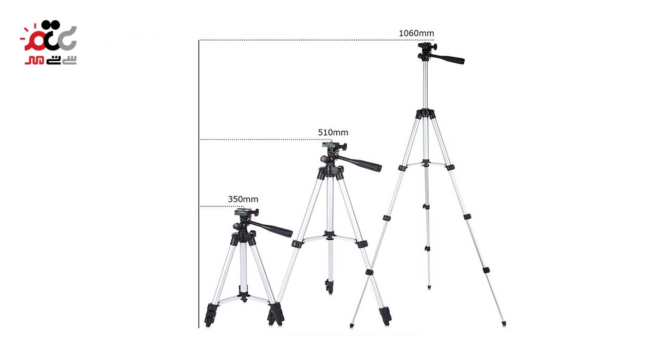 سه پایه نگهدارنده دوربین TRIPOD مدل 3110