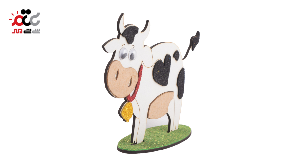 گاو چوبی دکوری کد 724