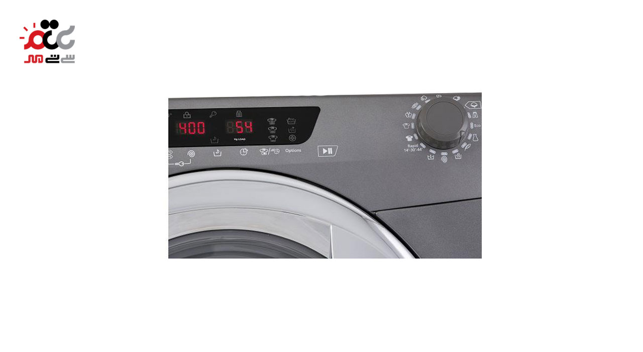ماشین لباسشویی کندی مدل GIC-3409 WT ظرفیت 9 کیلو گرم