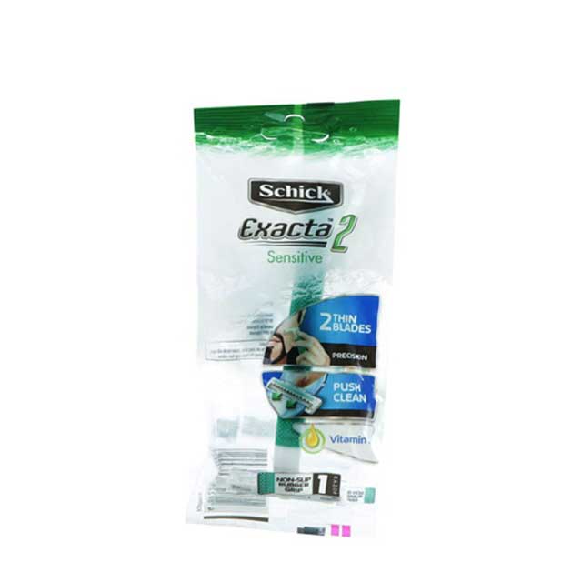 خود تراش ورقه ای 2 لبه مخصوص پوست های حساس اگزکتا