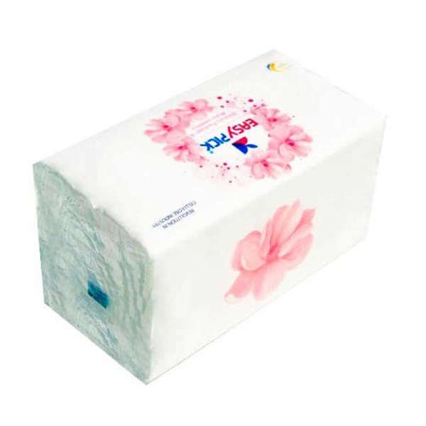 دستمال کاغذی لاکچری ایزی پیک 150 برگ دو لایه