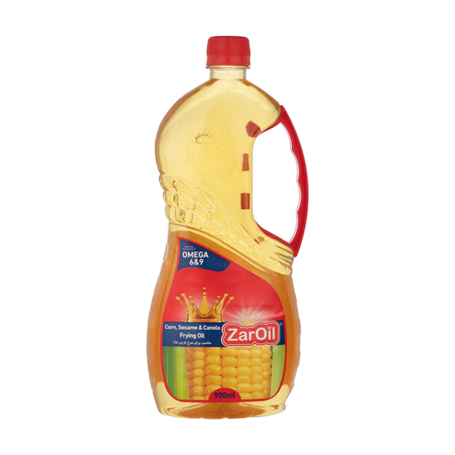 روغن سرخ کردنی حاوی ذرت و کنجد و کانولا زر اویل 1620 گرمی