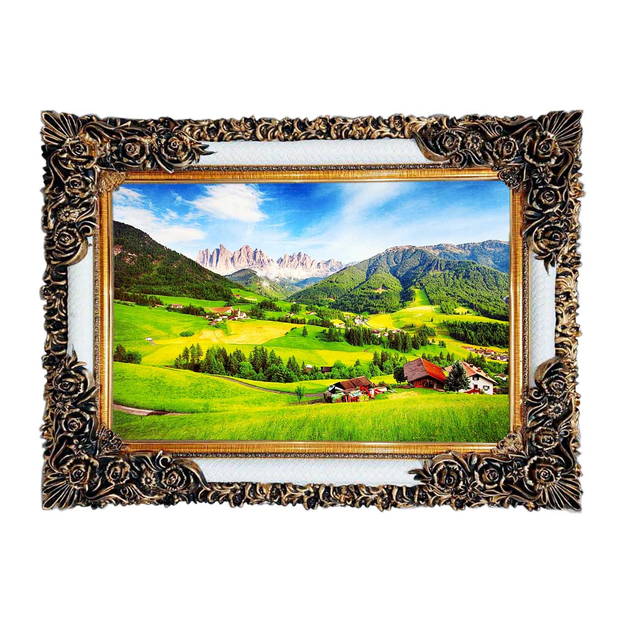 تابلو فرش با زیبا ترین قاب