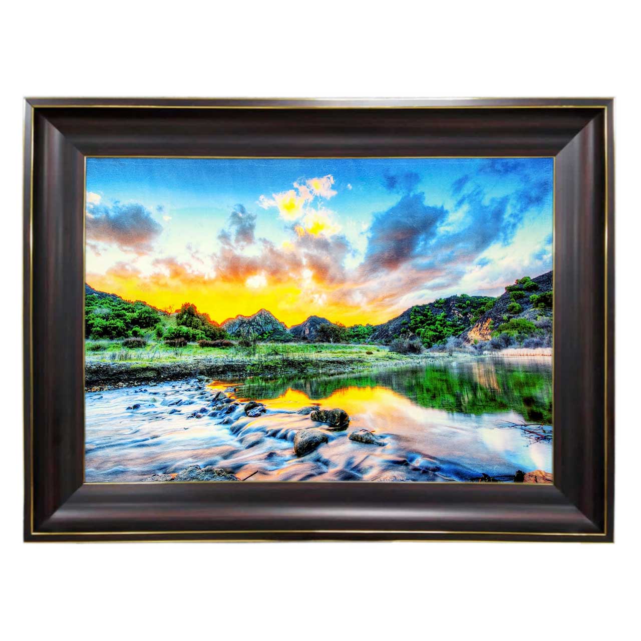 تابلو فرش با زیبا ترین قاب